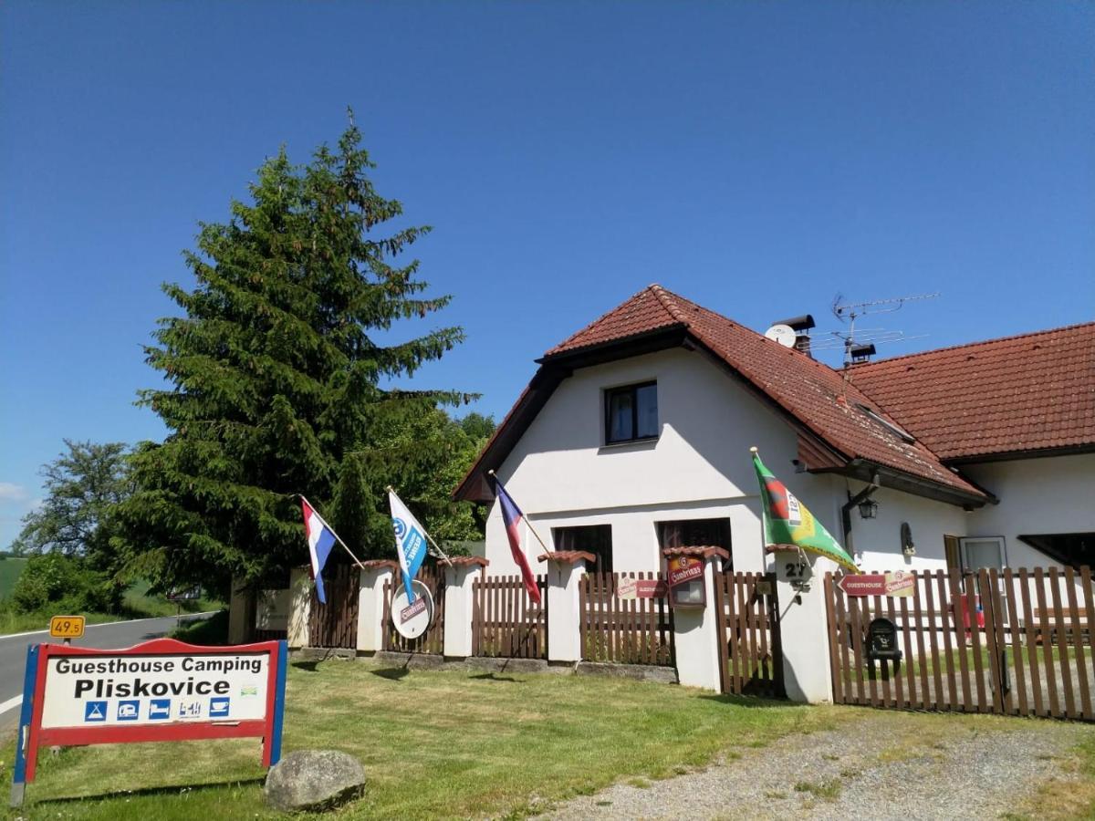 Camping & Guest House Pliskovice Mirovice Exterior photo